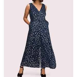 EUC Kate Spade Scatter Dot Jumpsuit